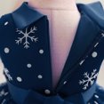 thumbnail image 5 of inlzdz Toddler Baby Girls Sleeveless Birthday Party Princess Dress Pageant Christmas Tutu Gown Dark Blue 4-5, 5 of 6