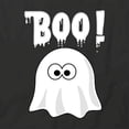 thumbnail image 2 of Boo! T-Shirt | Cute Halloween Black Tee Gift, 2 of 5