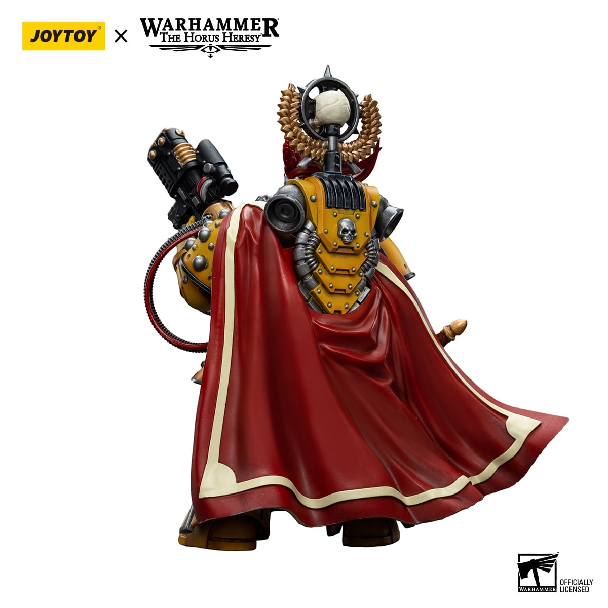 JOYTOY Warhammer 40K Imperial Fists Legion Praetor with Power Sword Collection Model