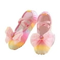 thumbnail image 2 of hengsof Ballet Shoes with Sparkling Bows Soft Soled Dance Shoes for Girls Dance Slippers with Elastic Straps, 2 of 6