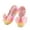 Pink, variant on Purple Kids Butterfly Bow Soft Sole Breathable Dance Shoes For Daily Practice And Performance Shows