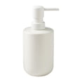 thumbnail image 3 of DOLITY Distributeur de Savon en Céramique Polyvalent Durable Minimaliste Rechargeable pour le Restaurant Rond Blanc, 3 of 9