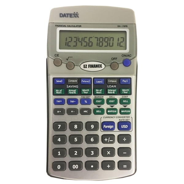 Datexx DH170FS EZ Financial Calculator