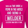 thumbnail image 4 of Inktastic Welder Funny Job Long Sleeve T-Shirt, 4 of 5
