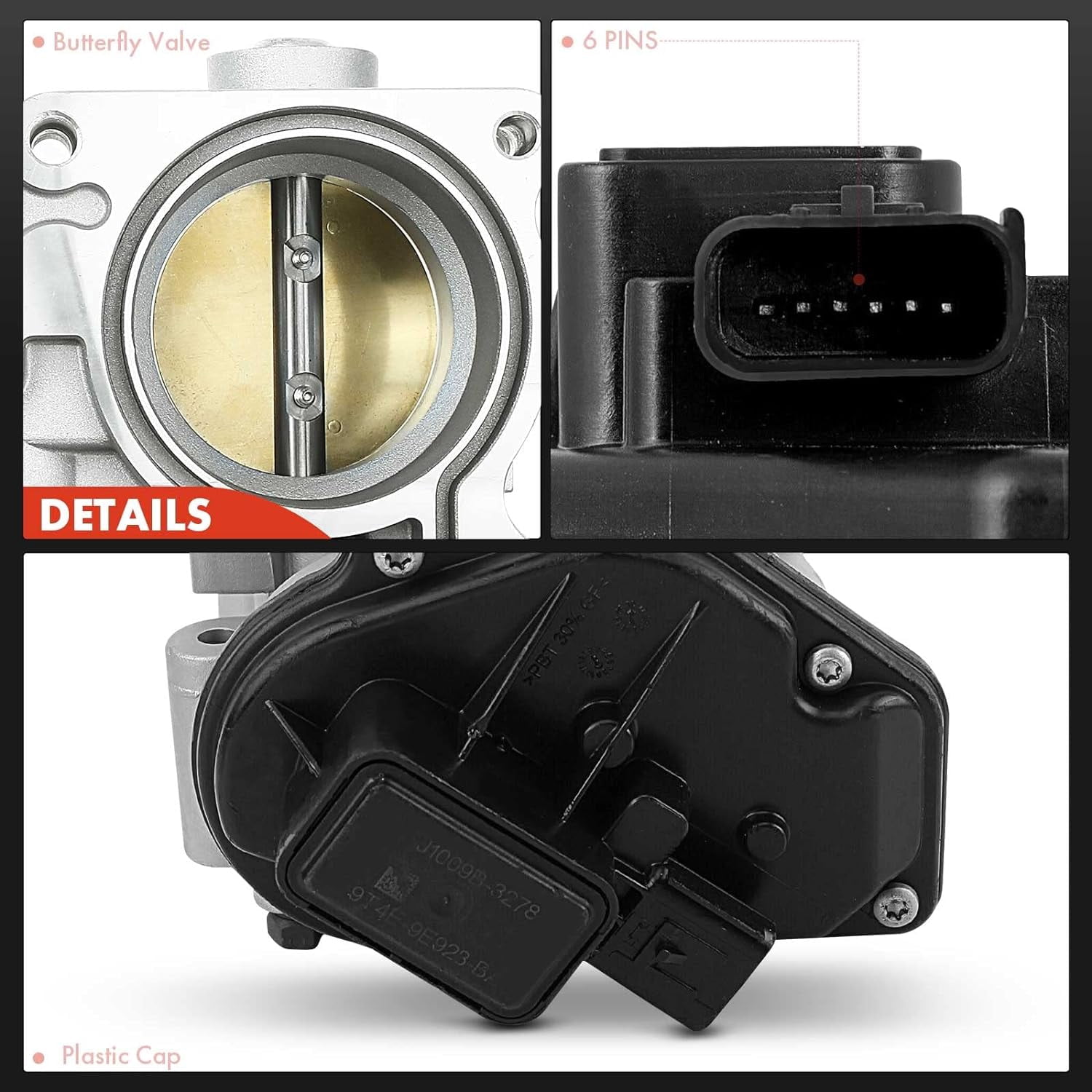 Throttle Body 8S4Z9E926A for Ford
