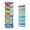 Blue, variant on Godery Weekly Clothes Organizer Day of Week School Clothing Storage Hanging Closet Organization for Kids Monday to Weekend (Black)