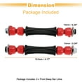 thumbnail image 7 of Unique Bargains No.K700538 2pcs Front Sway Bar Links Stabilizer Link Kit for Cadillac Escalade for Chevy Tahoe Silverado Avalanche for GMC Yukon Sierra 2004-2018 Suspension Kit, 7 of 7