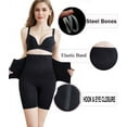 thumbnail image 6 of 4xl 5xl corset butt lifter body shaper firm tummy control panties shapewear high waist trainers thigh slimmer girdles with hooks, 6 of 6
