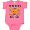 thumbnail image 3 of Inktastic Grandmas Little Pumpkin with Leaves and Stars Boys or Girls Baby Bodysuit, 3 of 5