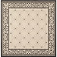 thumbnail image 1 of Safavieh Courtyard Sand Indoor Outdoor Rug - Square 7'10", 1 of 4