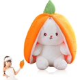 thumbnail image 1 of Rabbit Plush Toy Plush Rabbit Strawberries, 18 cm, Plush Toy Rabbit, Rabbit Doll, Rabbit Plush, Soft Plush Rabbit Toy, Stuffed Animal, Gift for Childr, 1 of 5