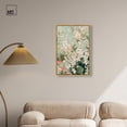 thumbnail image 3 of Jade Blossom II Canvas Print Floral Art Prints by Art Remedy, Gold Frame, 20 x 30, 3 of 7