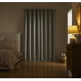 thumbnail image 3 of SUNSHIELD ESSENTIALS Bellamy 100% Blackout Curtains for Living Room, Bedroom and Nurseries, 50” x 63”, Green, 3 of 7