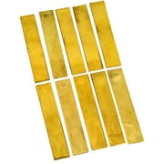 Eisco Labs Brass Electrode Strips 100 x 19mm - Pack of 10