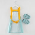thumbnail image 4 of Delantal impermeable para bebé, mono de pintura para niños, ropa para pintar antisuciedad, ropa antiadherente para niñas, especial para estudiantes de arte, 4 of 6
