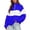 Blue, variant on Akmaiox Sweatshirt for Women,Half Zip up Long Sleeve Color Block Pullover Tops, Oversized Casual Fall Streetwear Loungewear S-2XL