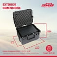 thumbnail image 3 of SKB 4U iSeries 13" Injection Molded Fly Rack with Built-In Wheels and Handle, 3 of 12
