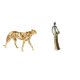 thumbnail image 1 of Figura de guepardo,Figura de guepardo dorado,adorno de escritorio moderno,Figura de escritorio,Artesanía de escritorio con figuras africanas coleccionables,Estatua de dama tribal,pieza de arte, 1 of 8