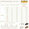 thumbnail image 6 of Toddler Boys Girls Dress Shoes Little Kid Oxford Shoes Wedding Church Dress Shoes PU Leather Lace Up School Uniform Loafer Flats, 6 of 6