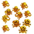 thumbnail image 1 of KAKOWELY 12 Pcs Pirate Rings Kids Pirate Decorative Rings Skull Golden Rings Halloween Party Kids Performance Props (Golden),1.18"X0.98"X0.91", 1 of 4