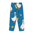 thumbnail image 5 of Sigee Cartoon Goose Print Women's Soft Pajama Pants - Breathable and Comfortable Lounge Sleep Bottoms with Elastic Waistband and Pockets-Medium, 5 of 9