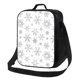 thumbnail image 1 of Fotbe Snowflake Minimalist Lonchera Bolsa de Almuerzo para Hombres y Mujeres, Lonchera de Gran Capacidad, Bolsa de Almuerzo Reutilizable, Bolsa Térmica Aislante, 1 of 7