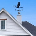 thumbnail image 6 of Owl Weather Vane for Roof-Stainless Steel Wind Spinner for Garden,Yard,and Farmhouse Decor,Retro Owl Wind Direction Indicator, 6 of 7