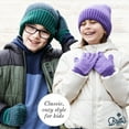 thumbnail image 5 of Britt's Knits Bonfire Rib Knit Cuff Beanie - Oat (Kid's), 5 of 6