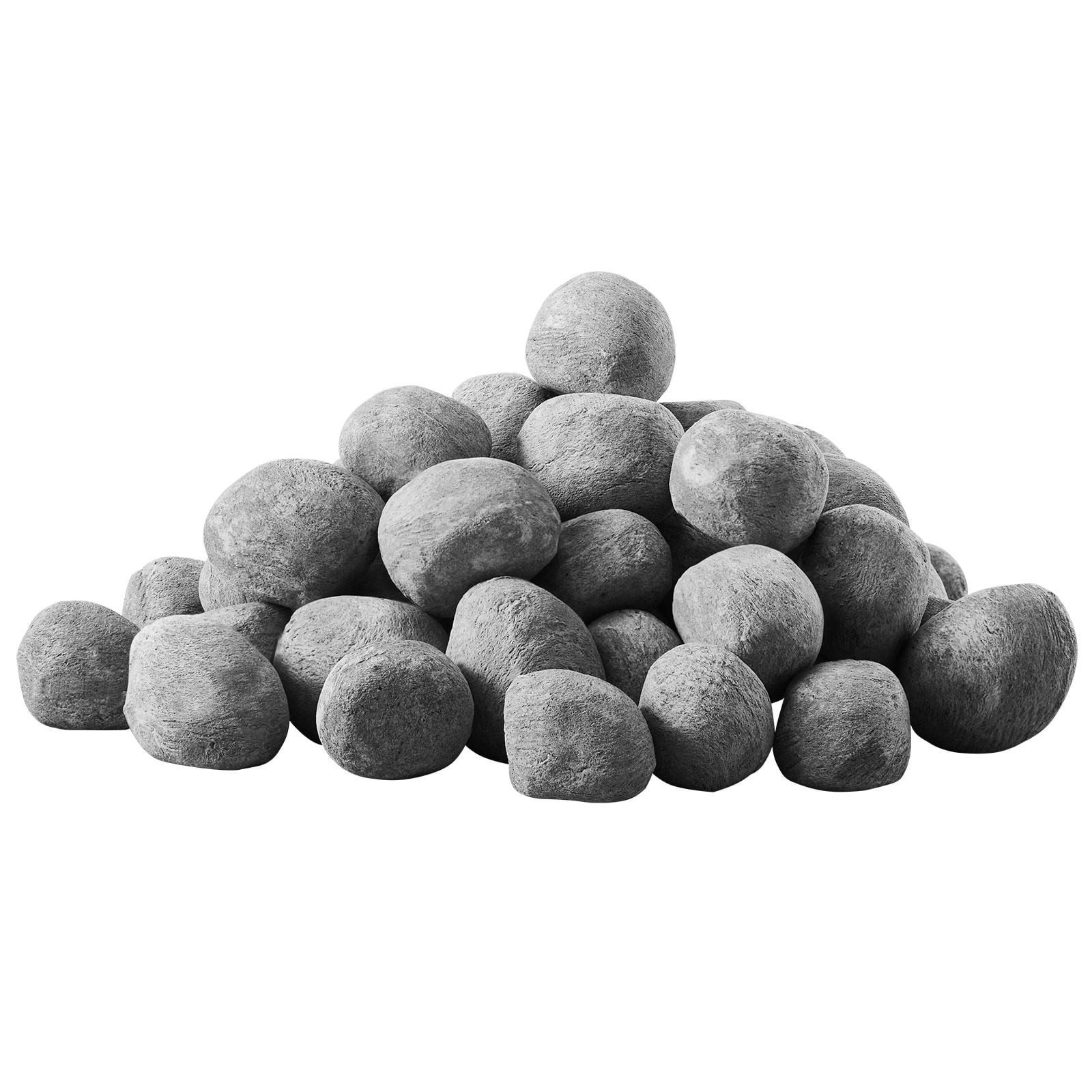 Ceramic Fiber Fireballs for Fireplace, Heat-Resistant No Odor Exquisite Spherical Design, Decorative Fire Pit Balls for Home Decor Warm Cozy Ambiance