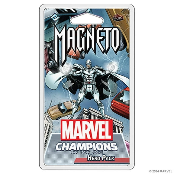 Marvel Champions: The Card Game- Magneto Hero Pack Expansion for Ages 14 , from Asmodee
