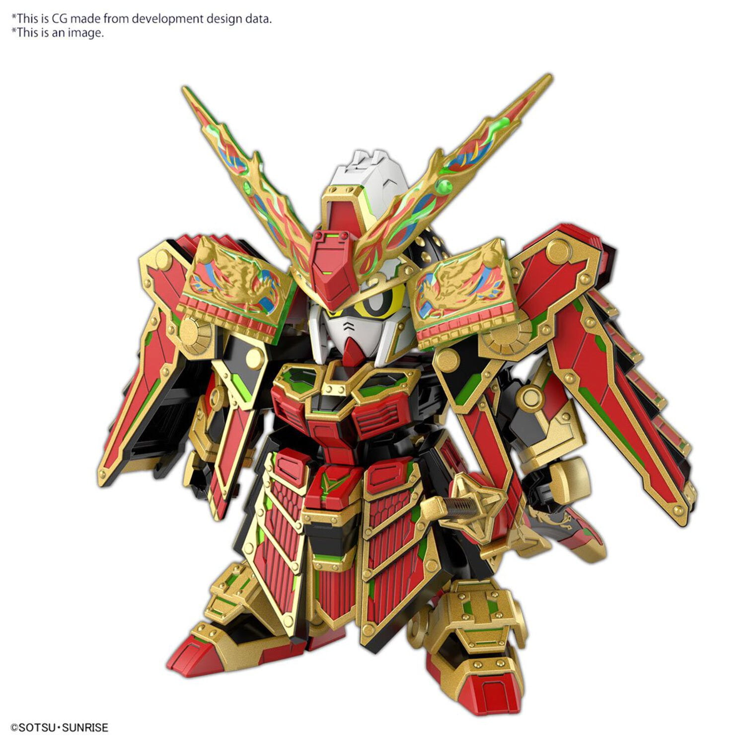 SDWH Musha Gundam The 78th Model Kit