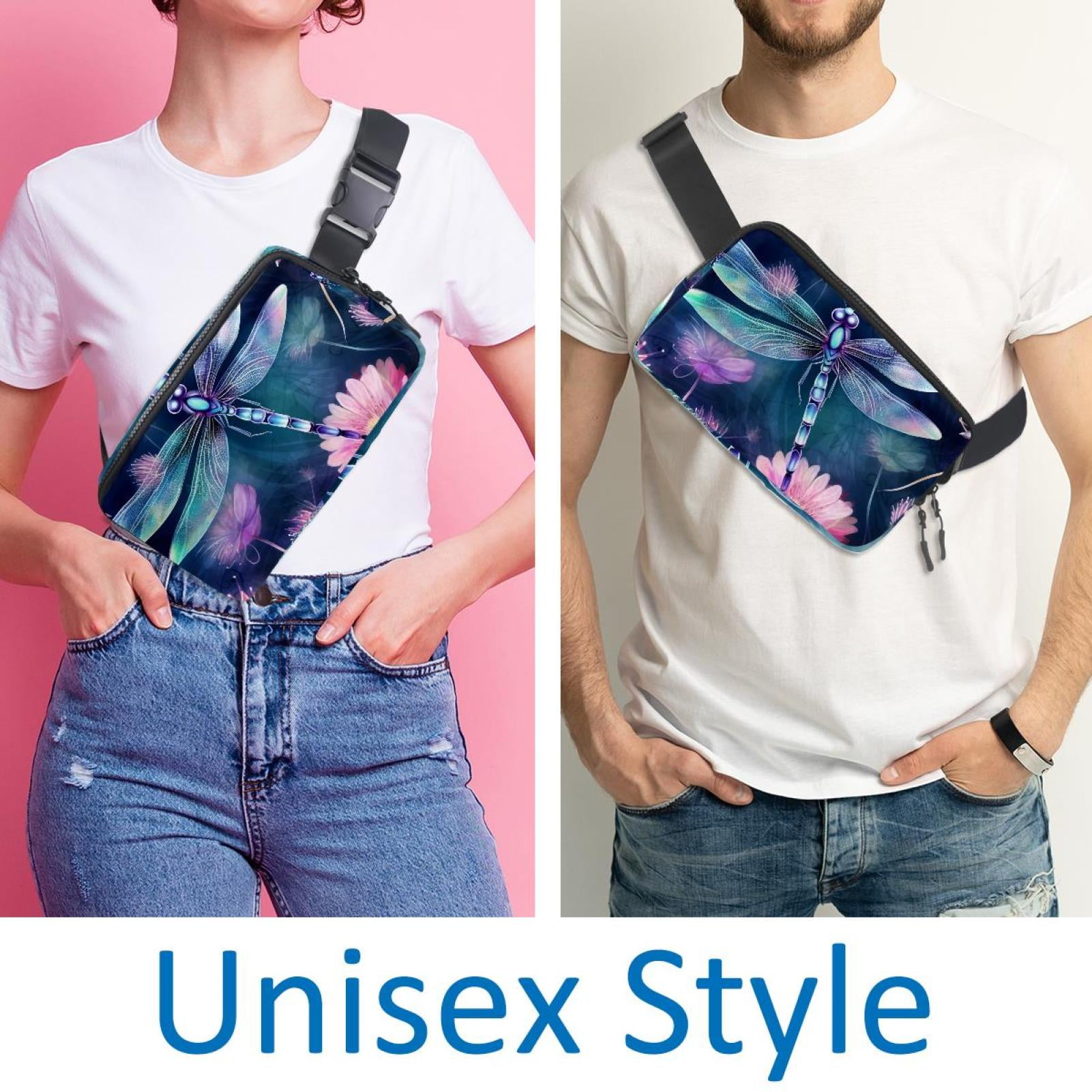 ragonfly Lightweight, Adjustable Fanny Pack with Extension Strap - Unisex Crossbody Bag & Waist Bag