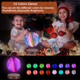 thumbnail image 2 of Lámpara Levitating Galaxy Moon UVEHAS con impresión 3D en 16 colores, 2 of 7