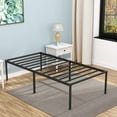 thumbnail image 6 of NiamVelo 18" Twin Size Metal Platform Bed Frame Heavy Duty Mattress Foundation with Under Bed Storage Space, 6 of 8