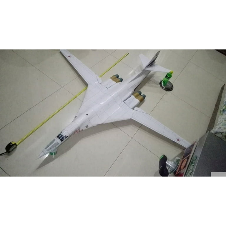 1:72 Paper Tupolev Tu-160 Black Jack Bomber Model Aircraft 1:72 Paper Tupolev Tu-160 Black Jack Bomber Model Aircraft