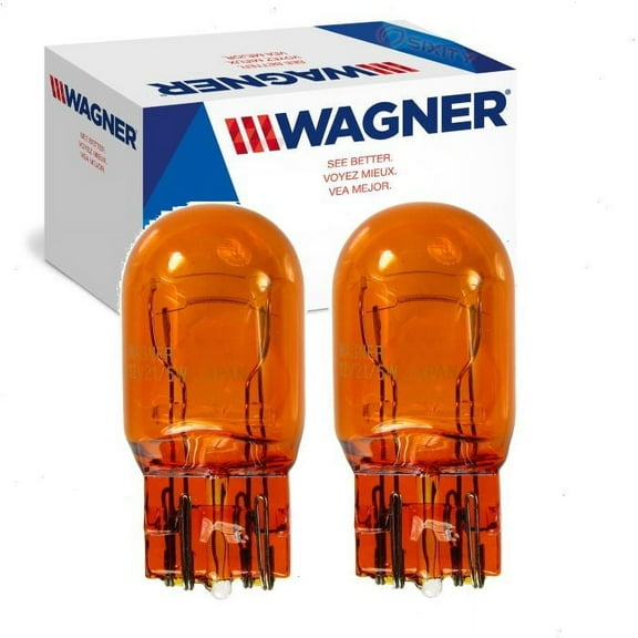 2 pc Wagner Front Turn Signal Light Bulbs compatible with Toyota Tacoma 2.7L 3.5L L4 V6 2016-2018