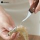 thumbnail image 2 of Herramienta de acero para quitar hilos de camarones Cuchillo para limpiar los intestinos de los camarones Cuchillo para retirar hilos de camarones Utensilios de cocina, 2 of 5