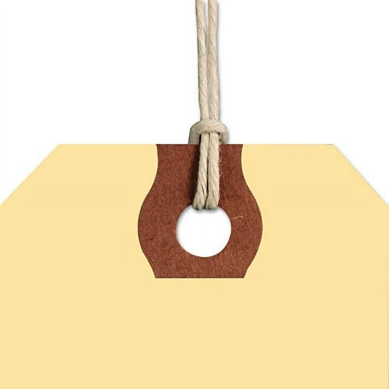 Strung Shipping Tags, 11.5 pt Stock, 4.75 x 2.38, Manila, 1,000/Box Strung Shipping Tags, 11.5 pt Stock, 4.75 x 2.38, Manila, 1,000/Box