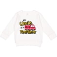 thumbnail image 2 of Inktastic My Uncle is a Firefighter with Fire Truck Toddler Sweatshirt, 2 of 4