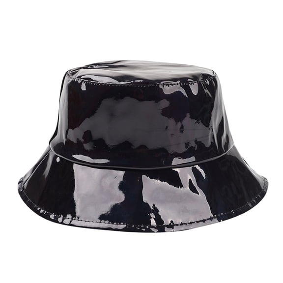 Certgust Summer Sales Black Bucket Hat Trendy Bucket Hat for Women Casual Sun Hat for Summer Outfits Streetwear