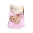 thumbnail image 2 of Eoperou Pet Coat Two-legged Soft Keep Warm Winter Cartoon Bear Dog Hoodie Jacket Clothing for Autumn, 2 of 8
