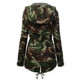 thumbnail image 4 of MixMatchy Women's Casual Lightweight Military Safari Anorak Utility Jacket, 4 of 7