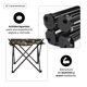 thumbnail image 3 of Silla Plegable de Camping Reforzada Con Portavasos y Bolsa de Transporte Color Camuflaje Militar, 3 of 6