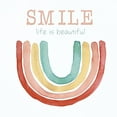 thumbnail image 3 of Donovan, Kelly 15x15 Black Modern Framed Museum Art Print Titled - Rainbow Smile, 3 of 5
