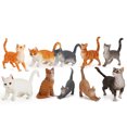 thumbnail image 5 of Miniature Cats Toy Decoration Figurines, Cute Cats Animal Accessories for Miniature Micro Landscaping Fairy Garden Decoration Home Houses Decor Ornament Kids Gifts, 5 of 8