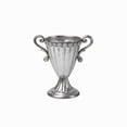 thumbnail image 1 of Silver Iron Vase Metal Flower Pot Home Decor Decorative Vase for Wedding Event Centerpiece Office Desk Table Decor Modern Geometric Planter, 1 of 8