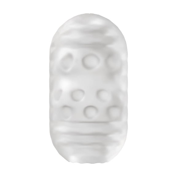 Eden Clear Pocket Stroker with Textured Chambers