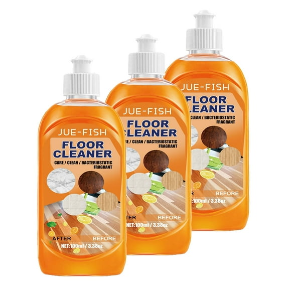 Floor Cleaning Solution Wood Floor Cleaner Floor Cleaner For Mopping Multi-Surface Vinegar Polish Floor Cleaner And Household Cleaner 100ml