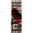 thumbnail image 2 of Prime, Marcus 11x24 Black Ornate Wood Framed with Double Matting Museum Art Print Titled - Hike More 1, 2 of 4