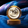 thumbnail image 1 of Calming Stellar Spheres The Saturn And The Solar System Crystal Night Light 2.35 Inch Happy Lamps Changing For Bedroom Living Room Decor, 1 of 5